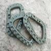 11pcs ITW Medium Tactical Outdoor Carabiner Hook Backpack Molle System D Buckle Military Outdoor Bag Hiking Climbing Accessories (Green) view 1