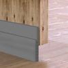[New Upgrade] Huge Gap Door Draft Stopper, 3-2/5"W Widened Door Sweep for Interior and Exterior Doors - Guard Against Drafts, Dust, Noise and Unwanted Animals (3-2/5"W x 39" L, Gray) view 1