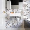 Adhesive Tile Stickers 20 x 20 cm  Self-Adhesive Cement Tiles  Wall Decoration Tile Stickers for Bathroom and Kitchen  Adhesive Cement Tiles  60 Pieces view 4