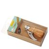 GIFTS PLAZA (D) French Hand Made Frerot Mushroom Pocket cutlery Vintage view 1