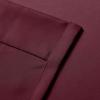 ChadMade Ceiling Track Room Divider Curtain Kit, Small A, Fit for 3 ft to 4ft 6in Wide x 8ft Tall Space, Burgundy Blackout Curtain 5ft Wide by 8ft Tall view 3