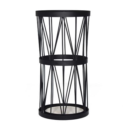 Mango Steam Pluvian Soakstone Umbrella Holder (Tall, Black)