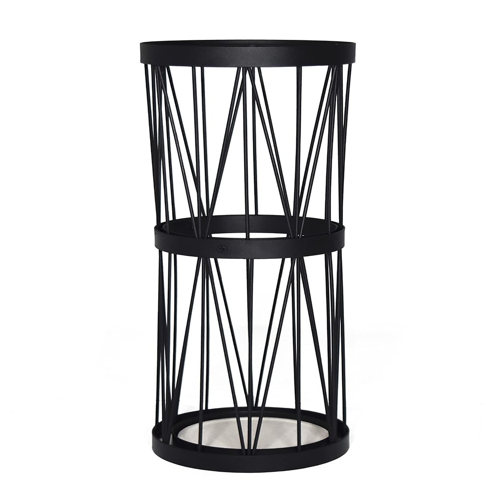 Mango Steam Pluvian Soakstone Umbrella Holder (Tall, Black)