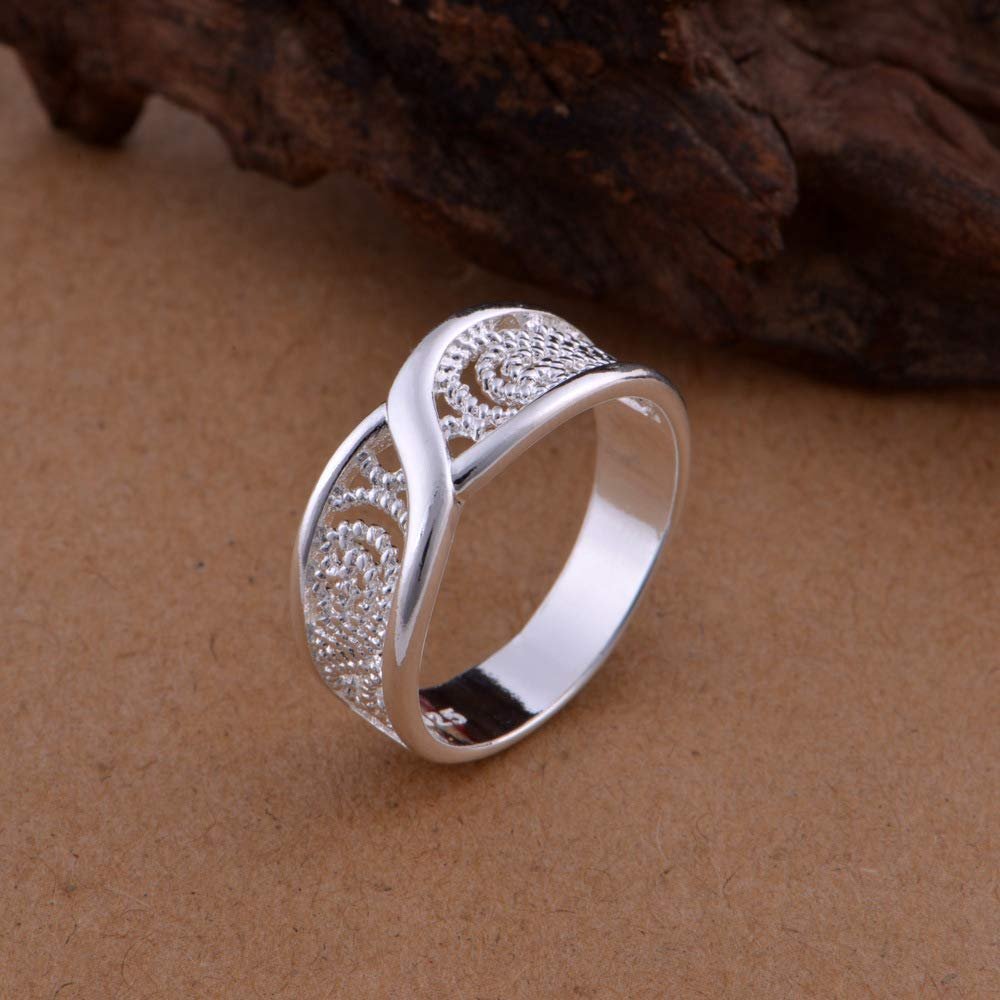 Bansriracha Vintage Rings for Women Round Wedding Rings Fashion Jewelry for Women Gift 2017 New(RI102804) (6)