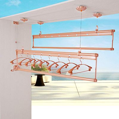 Drying Rack Indoor, Balcony Adjustable Clothes Hanger, Lifting Rack