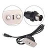 Electric Recliner Chair Sofa Replacement Button,Electric Recliner Push Rod Motor Telescopic Lifting Line Controller LED Backlight USB Socket, Mobile Phone Charging Straight 5V view 4
