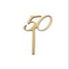50 birthday Cake Topper Party Decor Rustic Birthday Party Any Number Available view 2