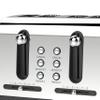 Brentwood Extra Wide Slot 4-Slice Toaster, Silver, One Size (BTWTS446S) view 2