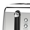 Brentwood Extra Wide Slot 4-Slice Toaster, Silver, One Size (BTWTS446S) view 3