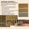 3'x10' - Bronze, Summer Sensations Collection - Premium Indoor/Outdoor Custom Made Rugs & Runners | Virgin Gorda Carpet by Couristan. Balconys, Patios, Decks, Poolside & More! view 3