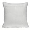 20" X 7" X 20" Gray and White Accent Pillow Cover with Poly Insert view 2
