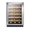 Summit 15 Wine Cellar, 23 Bottle Capacity, 2.2 cu.ft., Built-In Wine Cellar, ADA Compliant, Stainless Steel- ALWC15 view 1