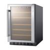 Summit 15 Wine Cellar, 23 Bottle Capacity, 2.2 cu.ft., Built-In Wine Cellar, ADA Compliant, Stainless Steel- ALWC15 view 3