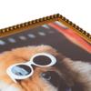 ArtToFrames 4x17 Inch Gold Picture Frame, This 0.80 Inch Custom Wood Poster Frame is Gold Leaf with Bead Compo - Comes with Regular Glass and Corrugated Backing (2WOMD6864-4x17) view 4