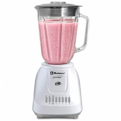 Koblenz LKM-5910 VB Glass Blender, Metal Coupling, White, Countertop, 51 oz
