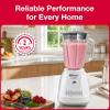Koblenz LKM-5910 VB Glass Blender, Metal Coupling, White, Countertop, 51 oz view 2