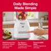 Koblenz LKM-5910 VB Glass Blender, Metal Coupling, White, Countertop, 51 oz view 3