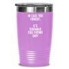 Sidewalk Egg Frying Day novelty 30 oz stainless steel insulated tumbler with lid funny holiday, 20 oz cup gag gifts for men or women view 1