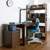 KOIZUMI CDC-875BKNB Study Chair, Navy Blue, Size: W 18.0 x D 20.7 - 21.7 x H 30.1 - 34.4 inches (456 x 525 - 550 x 765 - 875 mm), SH435-545 mm (External Dimensions), Hybrid Chair, Navy view 2