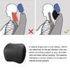 awave bloom Car Headrest,Car Seat Neck Rest Pillow,Comfort Headrest Cushion for Chair,100% Memory Foam Cervical Support,Leather Headrest for Driving,Relieve Neck Pain,Neck Supports for Car(Black) view 2