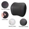 awave bloom Car Headrest,Car Seat Neck Rest Pillow,Comfort Headrest Cushion for Chair,100% Memory Foam Cervical Support,Leather Headrest for Driving,Relieve Neck Pain,Neck Supports for Car(Black) view 3