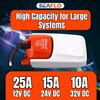 SEAFLO 03 Series Max 25A Bilge Pump Float Switch - 12V/24V Automatic Water Level Controller, No Filter Housing, 14 AWG 1m Wire for Marine Boat Pumps, SFBS-25-03A, 4-Year Warranty view 4