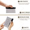 Metal Griddle Scraper Chopper, HaSteeL Stainless Steel Dough Bench Scraper Pastry Cutter with Measuring Marks, Multi-purpose Kitchen Tool for Flat Top Grilling/Baking/Cooking, Dishwasher Safe (2-Pack) view 2
