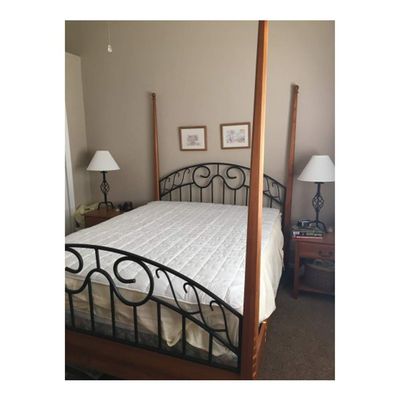 Magnetic Mattress Pad Economy Series Split Queen Size with 70 Magnets