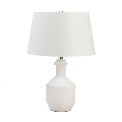 Nikki Chu Home White Base Table Lamp