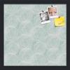 PinPix ArtToFrames 14x14 Custom Cork Bulletin Board Poster Board Has a Fabric Style Canvas Finish, Framed in Satin Black (PinPix-1926) view 1
