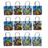 Avengers Premium Quality Party Favor Goodie Small Gift Bags Blue, Red & Black color12pcs view 1