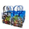 Avengers Premium Quality Party Favor Goodie Small Gift Bags Blue, Red & Black color12pcs view 3