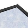 PinPix ArtToFrames 14x14 Custom Cork Bulletin Board Circles Sketch Mill White Poster Board Has a Fabric Style Canvas Finish, Framed in Satin Black (PinPix-1927) view 4
