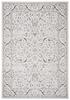 SAFAVIEH Isabella Collection Area Rug - 5'3" x 7'6", Light Grey & Cream, Oriental Design, Non-Shedding & Easy Care, Ideal for High Traffic Areas in Living Room, Bedroom (ISA912F) view 3