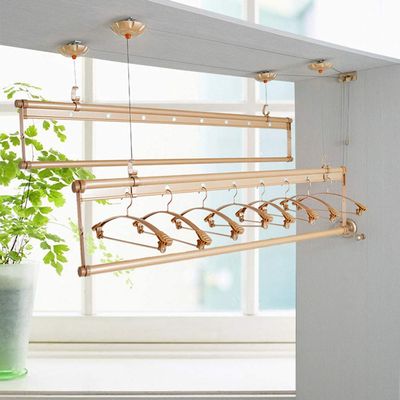 Drying rack Indoor, Balcony Adjustable Clothes Hanger, Lifting Rack