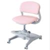 KOIZUMI CDC-871LP Study Chair, Light Pink, Size: W 18.0 x D 20.7 - 21.7 x H 30.1 - 34.4 inches (456 x 525 - 550 x 765 - 875 mm), SH435-545 mm (External Dimensions), Hybrid Chair, Light Pink view 1