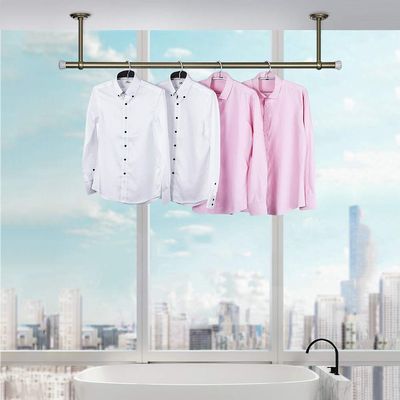 Drying Rack Wall and Ceiling, Clothesline, Clothes Rack, for Balcony/Indoor/Outdoor
