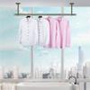 Drying Rack Wall and Ceiling, Clothesline, Clothes Rack, for Balcony/Indoor/Outdoor view 1