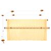 Drying Rack Clothes Ceiling Pulley Airer, Dryer, Manual, Strong and Easy to Install view 2