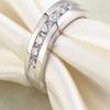 Bansriracha Round Cut Men's Bridal Wedding Band Solid 925 Sterling Silver Ring Jewelry CFR8057 (8) view 4