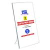 M&T Displays Clear Acrylic Photo Frame 5x7 inch Picture Sign Holder Portrait Desktop Table Stand Desk Menu Advertising Flyer for Restaurant Hotel Office (5 pack) view 1