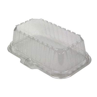 Pactiv Clearview TrayMates Deep Rectangle Tray Lid For 4S Foam Tray, Clear | 252/Case (Deep)