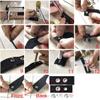 ECYC Grommet Tool Kit Handmade Eyelets Mold Tool Metal DIY Bag Parts Accessories, 18mm view 2