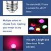10 Pack E27 G45 2W Screw Cap Coloured LED Light Bulbs Festoon Party Lights for Indoor Outdoor Use view 4