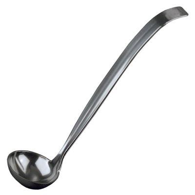 12 Black Plastic Ladle 2 oz Punch Bowl Soup Salad Dressing Gravy Ladle Party Catering