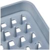 Addis Eco Made from 100% Recycled Plastic Draining Dish Plate Rack with pegs, Light Grey, 33.5 x 38 x 5cm view 2