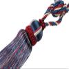 1 Pair Curtain Tiebacks Rope Tassel Curtain Holdbacks Creative Curtain Buckle Tieback (Royal Blue) view 1