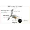 Drying Rack Clothes Ceiling Pulley Airer, Dryer, Manual, Strong and Easy to Install view 3