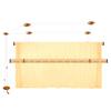 Drying Rack Clothes Ceiling Pulley Airer, Dryer, Manual, Strong and Easy to Install view 2