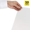 M&T Displays Interchangeable Anti-Reflex Clear Overlay Lens PET Protective Cover for Business Office Home Slide-in Snap Poster Frames 30 pcs in a Box 8.5x11 Inches view 2
